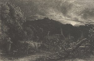 Väsynyt Ploughman, tai The Herdsman tai Tardus Bubulcus, alkoi vuonna tekijältä Samuel Palmer