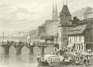 Basel, Reinin rannalla tekijältä Samuel Prout