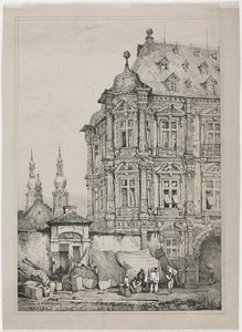 Martinsburgin linna, Mainz, Saksa tekijältä Samuel Prout