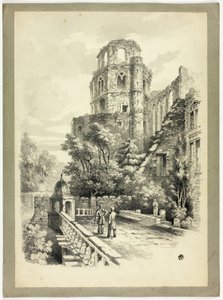Castell de Heidelberg finlandès tekijältä Samuel Prout