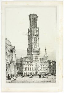 La Halle, Brugge tekijältä Samuel Prout
