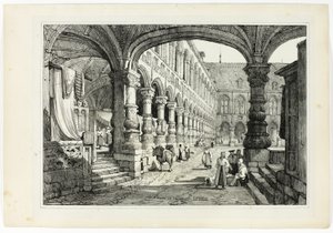 Prinssin palatsi, Liege tekijältä Samuel Prout