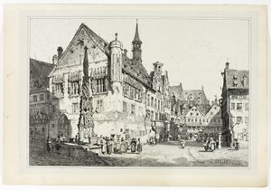 Rath House, Ulm tekijältä Samuel Prout