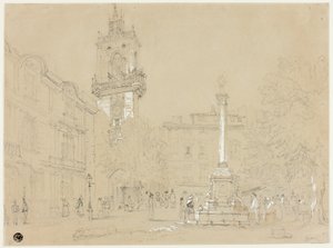 Aix-en-Provencen aukio tekijältä Samuel Prout