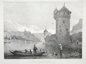 St. Goar ja Rheinfels tekijältä Samuel Prout