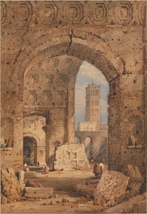 Rauhan temppeli, Forum Romanum