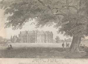Albyns, Essex, The Seat of John R. Abdy, Esquire (julkaisija L. Asperne); sivu 7 (Nide 1) tekijältä Samuel Rawle