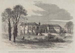 Hartlebury Castle, Worcestershire, Worcesterin piispan kotipaikka tekijältä Samuel Read