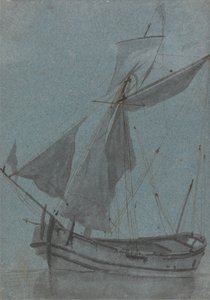 Rannikkoproomu tekijältä Samuel Scott
