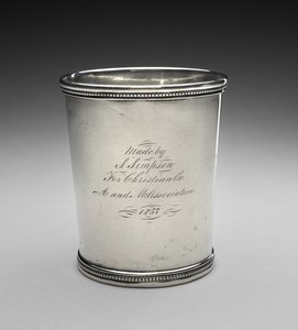 Tumbler, c. 1857 (hopea) tekijältä Samuel Simpson