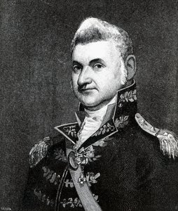 Henry Dearbornin (1751-1829) muotokuva (kaiverrus) tekijältä Samuel Smith Kilburn