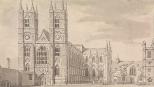 Westminster Abbey tekijältä Samuel Wale