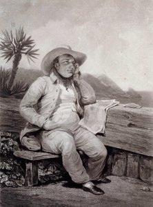 Muotokuva Napoleon I:stä (1769-1821) Sainte Helene -kaiverruksesta Samuel William Reynolds (1773-1835) 1820 Ile d