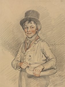 Poika korin kanssa tekijältä Samuel de Wilde
