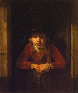Poika katselee ikkunasta, n. 1647