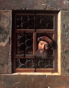 Mies ikkunassa, 1653