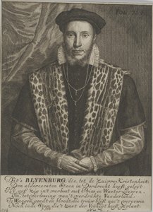 Muotokuva Adriaan van Blyenburgista, Schobbelandin herrasta. tekijältä Samuel van Hoogstraten