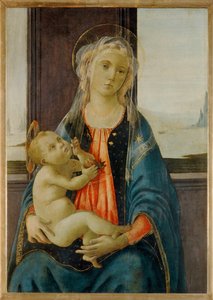 Meren Madonna (tempera puulle)