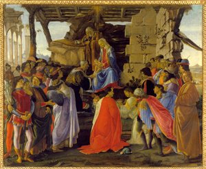 Taikkojen ihailu tekijältä Sandro Botticelli