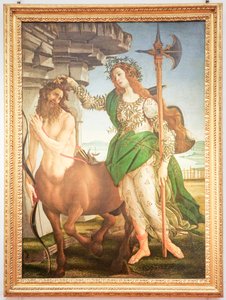 Italian kieli: Pallas ja Kentauri Pallas ja Kentauri Pallas ja Kentauri tekijältä Sandro Botticelli