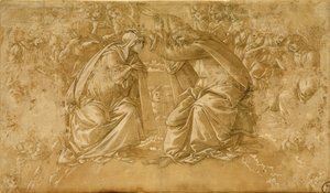 Marian kruunaus tekijältä Sandro Botticelli