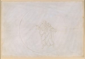 La Divina Commedia, Paradiso XV. Viides planeettakerros (Marsin taivas): Cacciaguida, Alighieri-suvun kantaisä, kertoo Dantelle esi-isistään muinaisessa Firenzessä tekijältä Sandro Botticelli