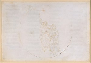 La Divina Commedia, Paradiso X. Nousu neljänteen planeettakerrokseen (aurinkotaivas): Thomas Aquinon valo johdattaa Danten viisaiden taivaaseen tekijältä Sandro Botticelli
