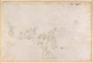 La Divina Commedia, Purgatorio II. Esipurgatorio, Saarien kehä: Sielujen rantautuminen; Keskustelu Casellan kanssa tekijältä Sandro Botticelli
