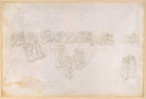 La Divina Commedia, Purgatorio XIII. Purgatorion toinen kehä: katumus kateudesta ja ilonpitoa toisen onnettomuudesta; keskustelu Sapia Salvanin kanssa tekijältä Sandro Botticelli