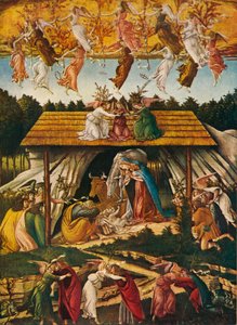 Mystinen syntymä, 1500, 1909 tekijältä Sandro Botticelli