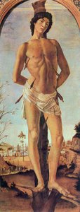 Pyhä Sebastian, 1474. tekijältä Sandro Botticelli