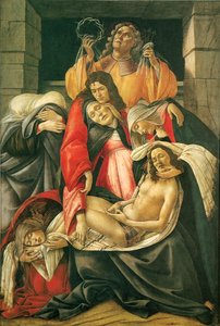 Valitusvirsi kuolleesta Kristuksesta tekijältä Sandro Botticelli