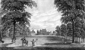 Ember Court, lähellä Thames Dittonia, Surreyssa, Englannissa, 1808.