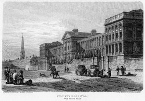 St Lukes Hospital, Old Street, Finsbury, Lontoo, 1815.