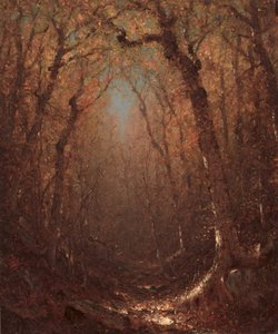 Syksy, metsäpolku tekijältä Sanford Robinson Gifford
