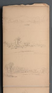 Luonnoskirja, sivu 05: Bethel ME, 19. elokuuta 1859. tekijältä Sanford Robinson Gifford