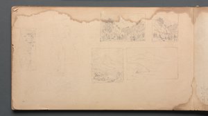 Luonnoslehti, sivu 39: Maine Landscape Vignittes tekijältä Sanford Robinson Gifford