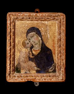 Neitsyt lapsen kanssa (maalaus tekijältä Sano di also Ansano di Pietro di Mencio Pietro