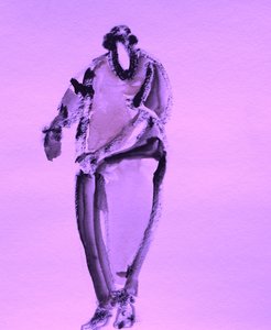 Tiivistelmä: Violetti hahmo