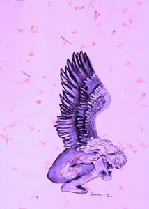 Eteerinen violetti enkeli tekijältä Santhosh ch