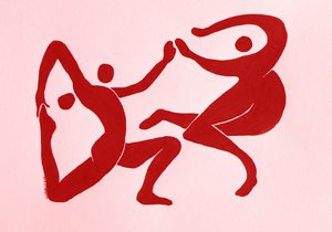 Sirot punaiset hahmot tekijältä Santhosh ch