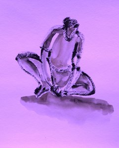 Polvillaan tapahtuva mietiskely