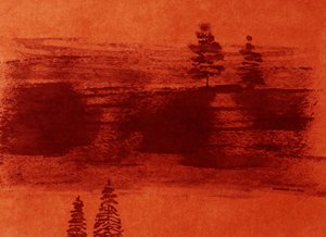 Järvi oranssissa iltahämärässä tekijältä Santhosh ch