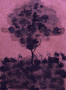 Purppuranvärinen mustepuu tekijältä Santhosh ch