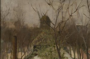 Park von Moulin de la Galette tekijältä Santiago Rusiñol