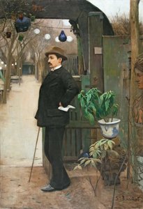 Miquel Utrillon muotokuva tekijältä Santiago Rusiñol