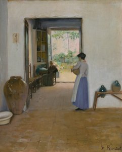 Sitgesin sisätilat tekijältä Santiago Rusiñol