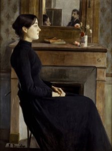 Naisellinen figuuri tekijältä Santiago Rusiñol