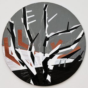 Twixt Heaven & Earth III-B (akryyli pyöreällä levyllä) tekijältä Sara Hayward