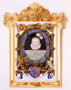 Muotokuva James VI:sta Skotlannista (1566-1625) Myöhemmin Englannin James I poikana n. 1574 julkaisusta "Memoirs of the Court of Queen Elizabeth", joka julkaistiin vuonna 1825 (wc ja guassi paperilla)